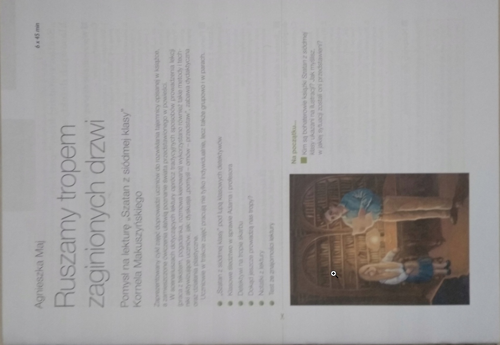 SZATAN Z SIÓDMEJ KLASY opracowanie lektury TEST (13549039227 Sprawdzian Z Lektury Szatan Z Sidmej Klasy