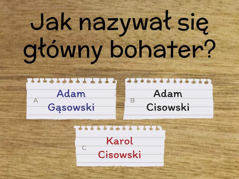 Szatan Z Siódmej Klasy Test Trudny
