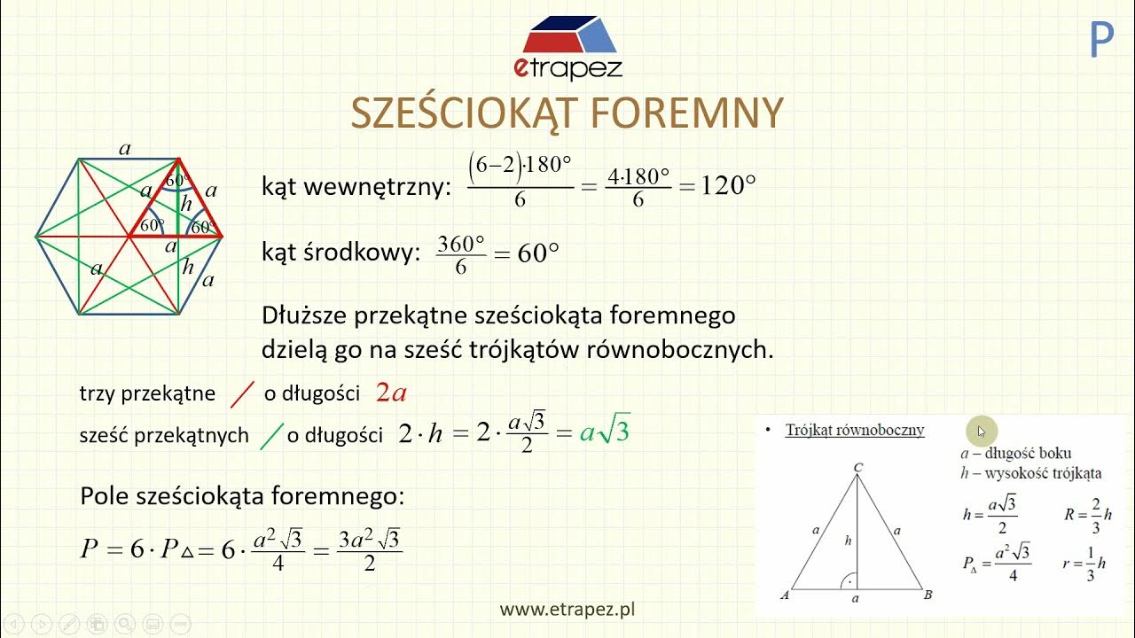 Jak Obliczyć Pole Sześciokąta Foremnego