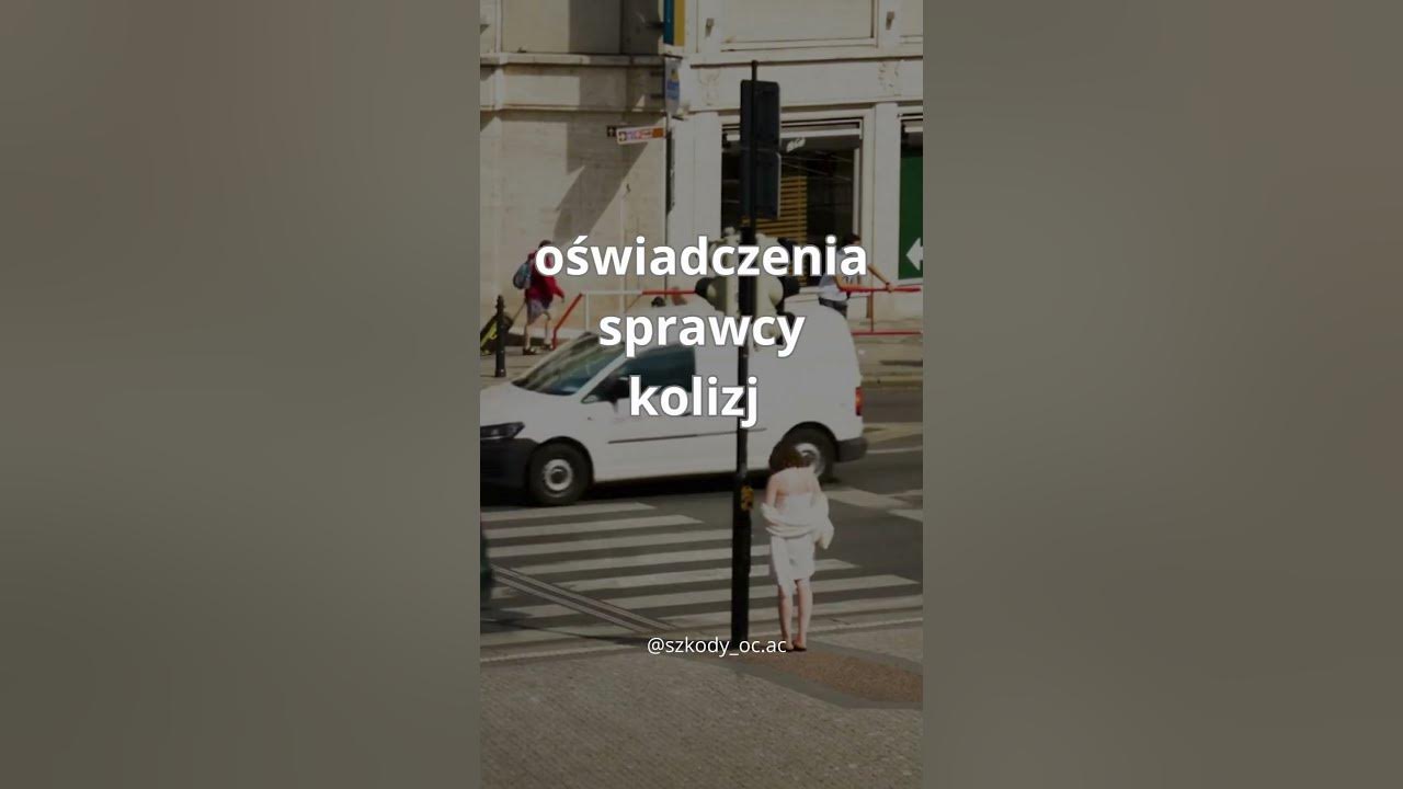 Przykładowy Opis Zdarzenia Kolizji Drogowej