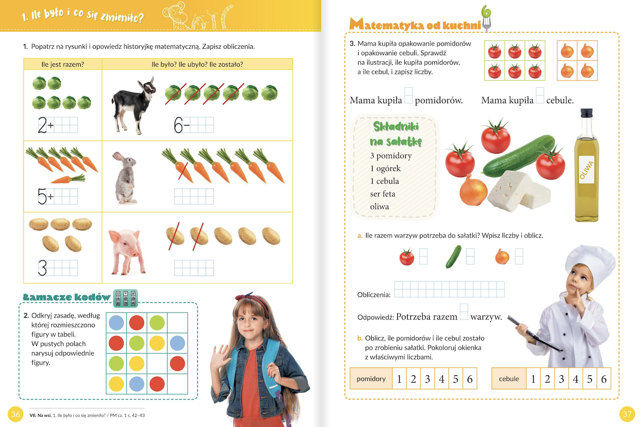 Szkoła na TAK! - klasa 1 » Wydawnictwa Szkolne i Pedagogiczne Nasza Szkoła Matematyka Część 2