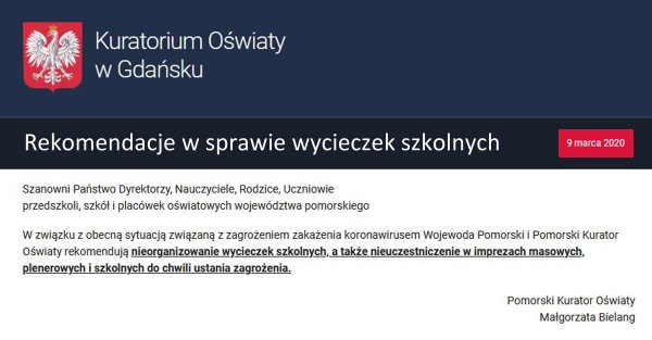 Szkoła Podstawowa w Sztutowie » Blog Archive » Rekomendacje w sprawie Rozporządzenie W Sprawie Organizacji Wycieczek Szkolnych 2017