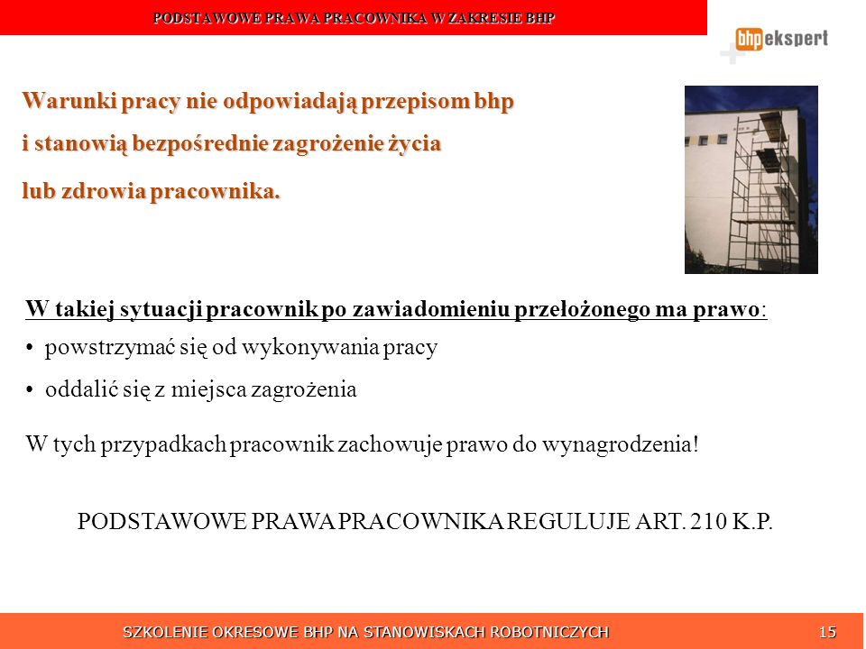 SZKOLENIE OKRESOWE BHP NA STANOWISKACH ROBOTNICZYCH - ppt video online Test Szkolenie Okresowe Bhp Na Stanowiskach Robotniczych Odpowiedzi