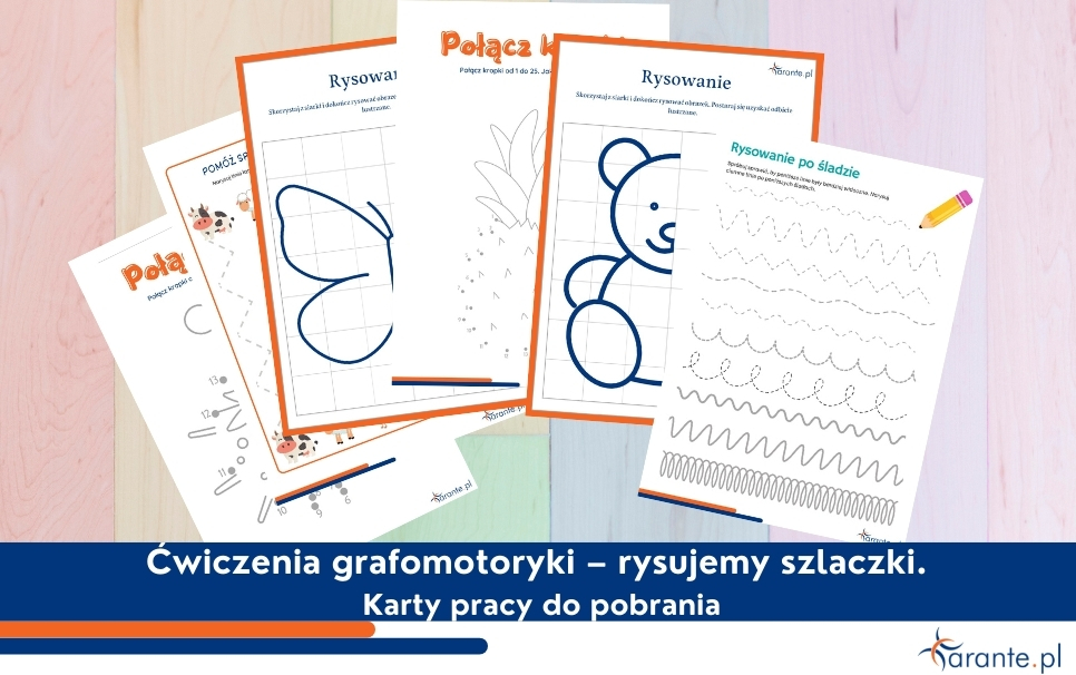 ćwiczenia Grafomotoryczne Karty Pracy Dla 3 Latka