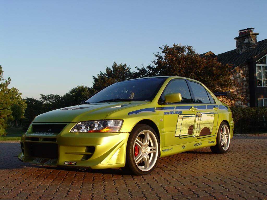 Szybcy i wściekli Mitsubishi Evo Szybcy I Wściekli