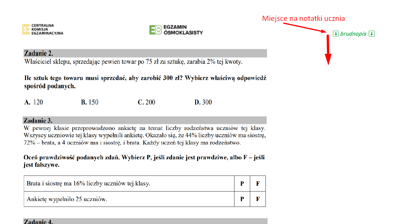 Szybkie powtórki przed egzaminem z matematyki z CKE - karta pracy Cke Szybka Powtórka Przed Egzaminem