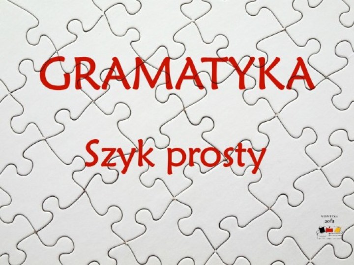Szyk Prosty I Przestawny Niemiecki
