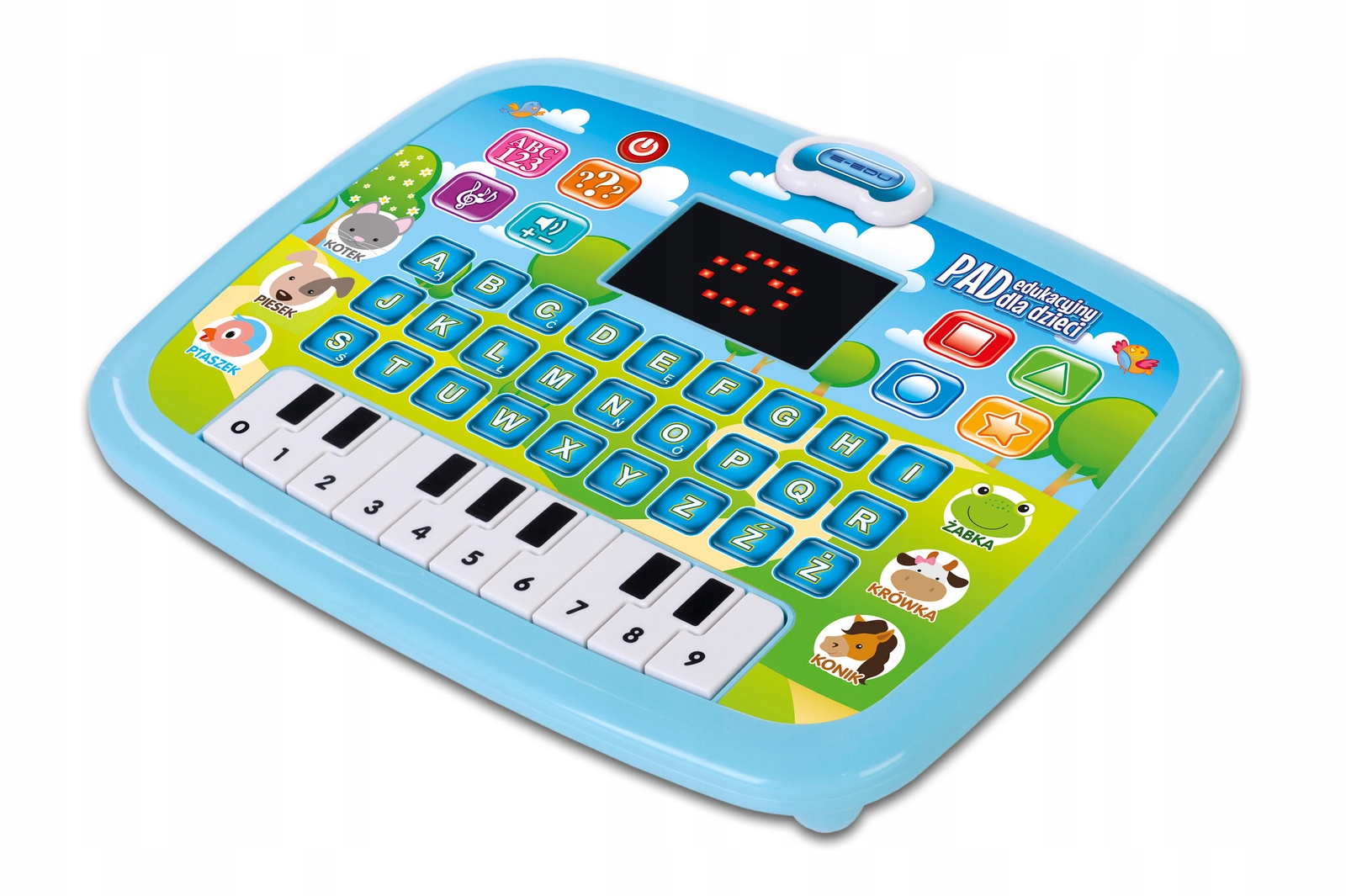 Tablet dla dzieci E-Edu Edukacyjny tablet dotykowy LCD po polsku Tablet Edukacyjny Dla 2 Latka