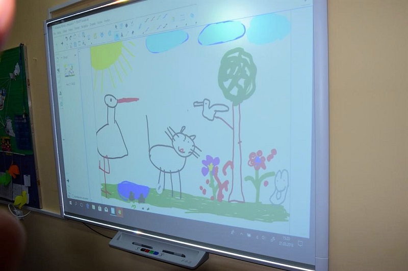 Tablice interaktywne SMART Board w Specjalnym Ośrodku Szkolno Tablica Interaktywna Jaka Grupa Kśt