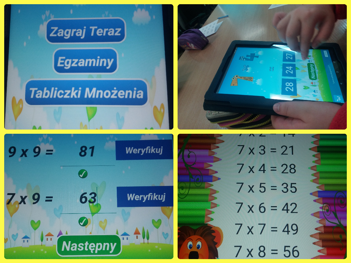 Tabliczka mnożenia – aplikacja | MATEMATYKA W PODSTAWÓWCE Darmowy Program Do Nauki Tabliczki Mnozenia
