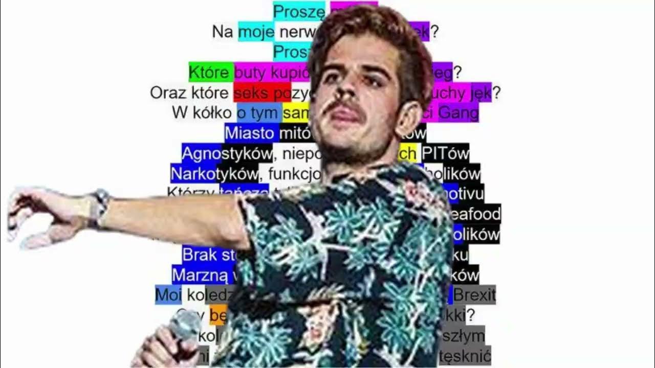 Taco Hemingway ft. Pezet "Antysmogowa maska w moim carry-on baggage Antysmogowa Maska W Moim Carry On Baggage Tekst
