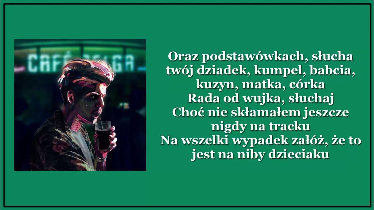 Taco Hemingway Wszystko Na Niby Tekst