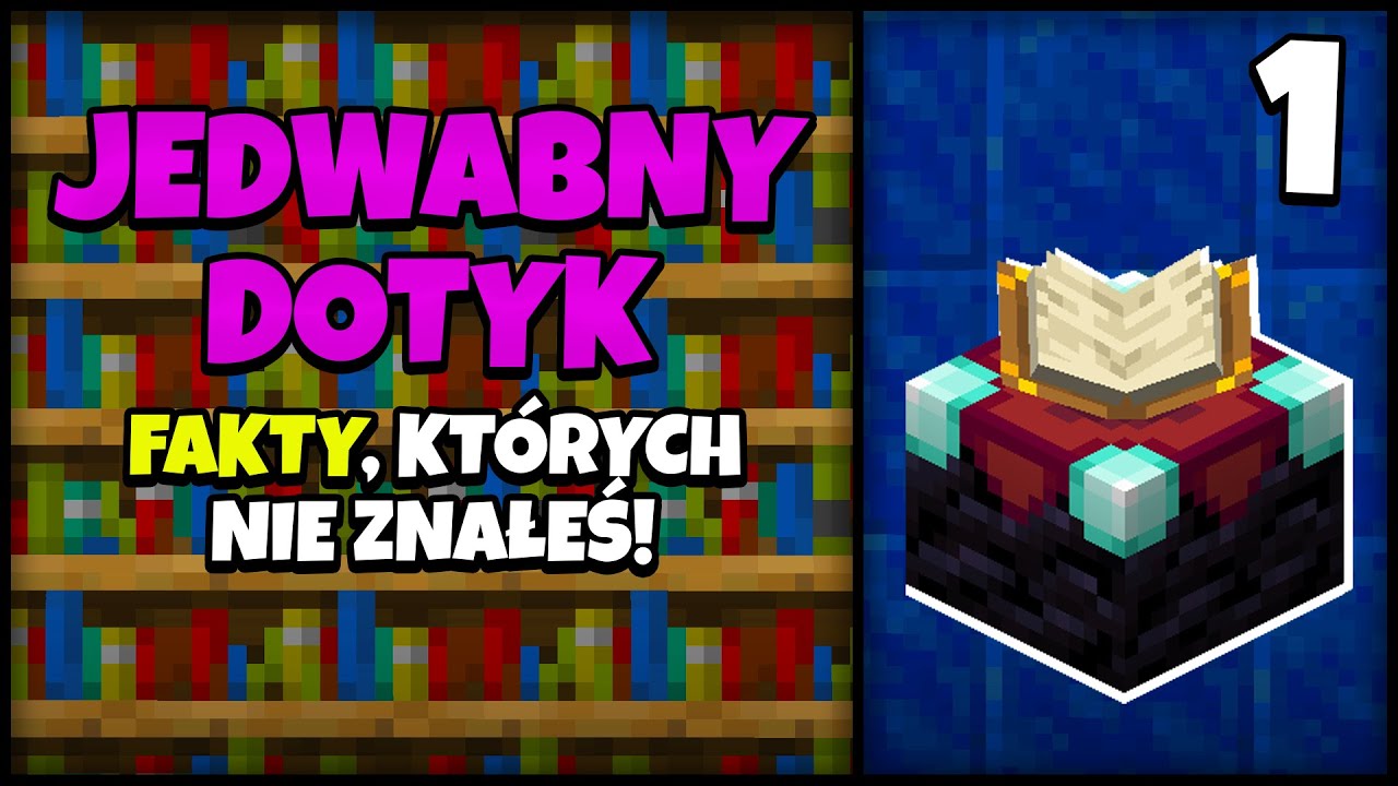 TAJEMNICE ENCHANTÓW w MINECRAFT! - JEDWABNY DOTYK | #1 | #shorts - YouTube Jak Zdobyć Jedwabny Dotyk W Minecraft