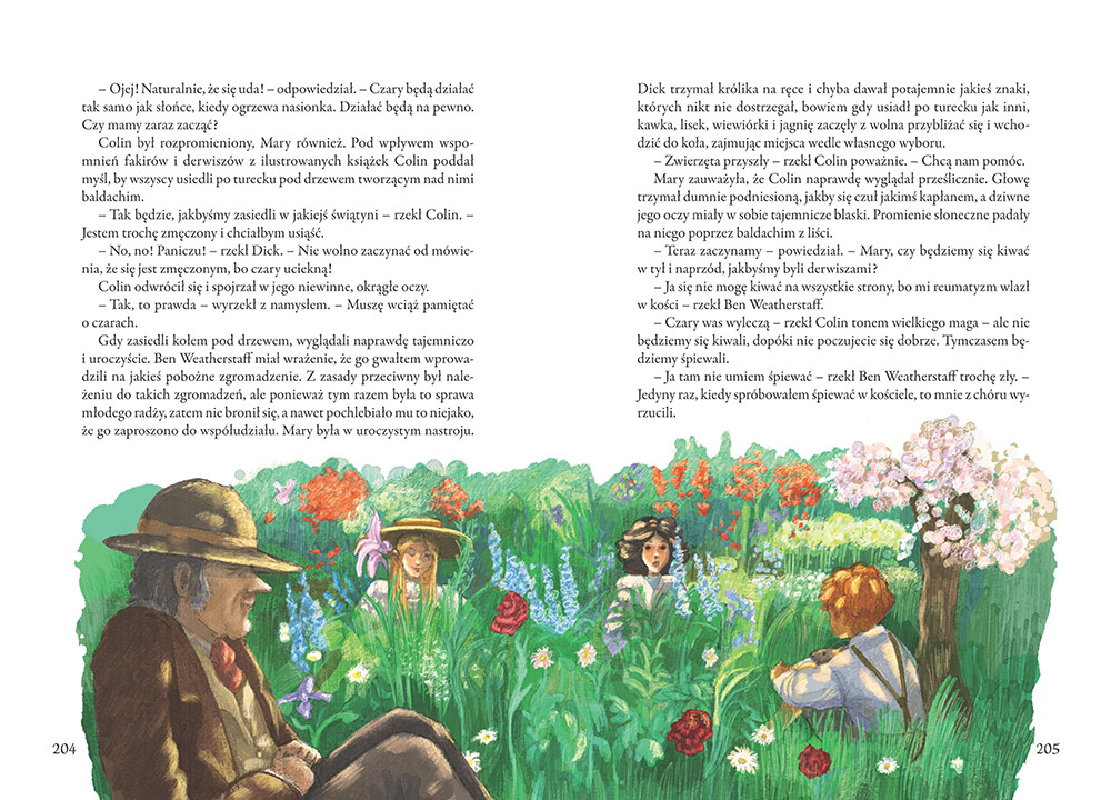Tajemniczy ogród - Frances Hodgson Burnett | lektury szkolne z Opis Tajemniczego Ogrodu Według Planu