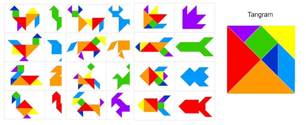 Tangram Puzzles for Kids | TeachersMag.com | Tangram puzzles, Tangram Tangram Wzory I Rozwiązania Pdf