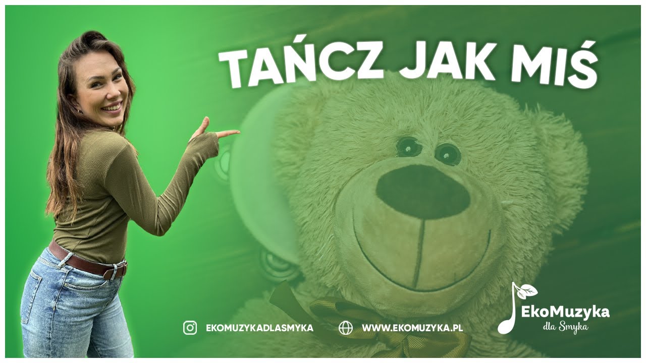 Taniec z misiem - YouTube Taniec Pajacyka Z Misiem Tekst