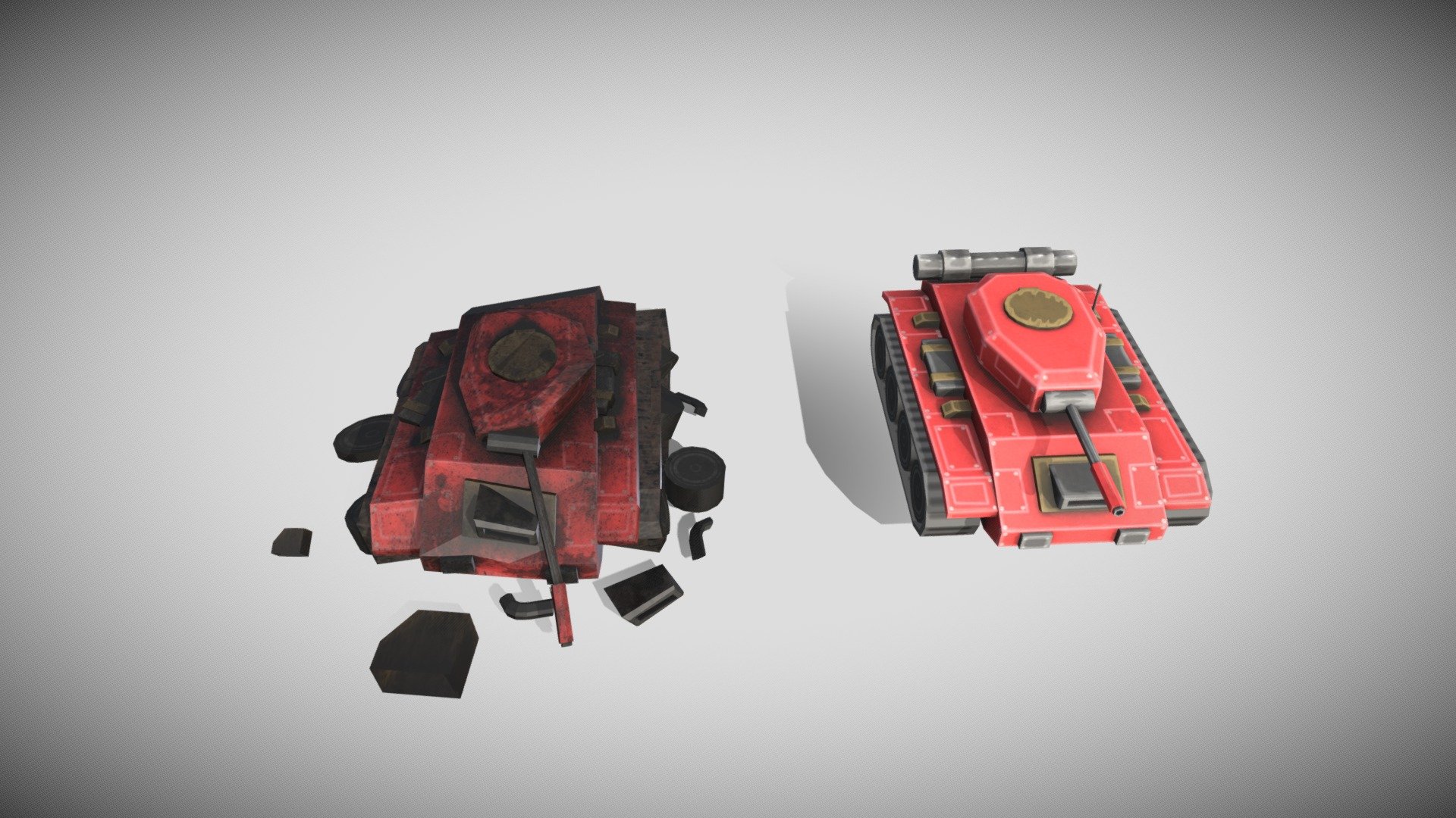 Tank and Tank destroy - Download Free 3D model by Pham Minh Tri How To Destroy Tank In Gta 5