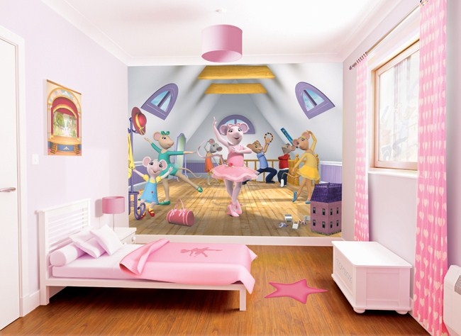 Tapeta dla dzieci Walltastic 3D Angelina w Calvado Tapety Na Telefon 3d Dla Dziewczyn