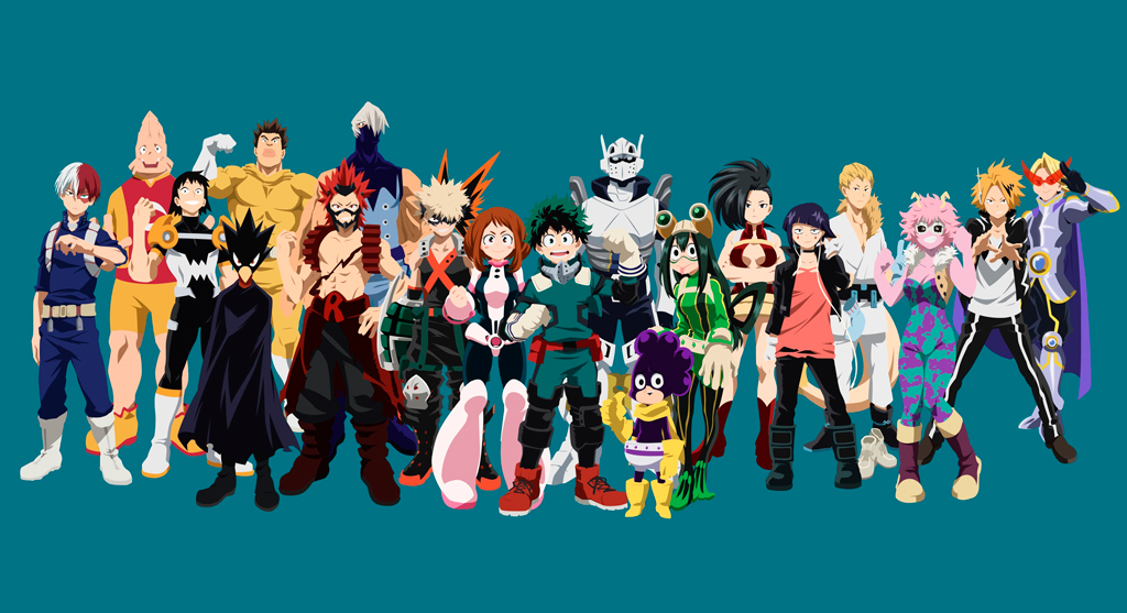 Postacie Z Boku No Hero Academia