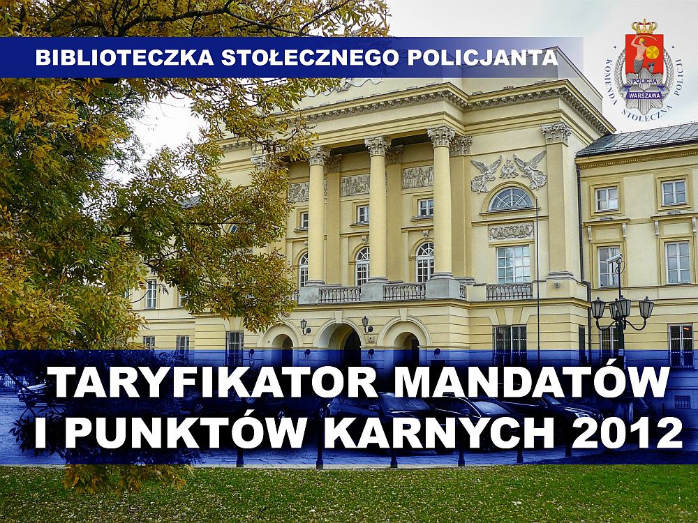 Taryfikator Punktów Karnych 2022 Pdf