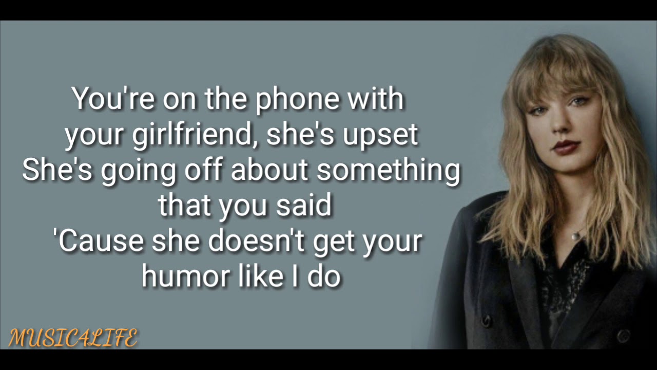 Taylor Swift You Belong With Me Tekst