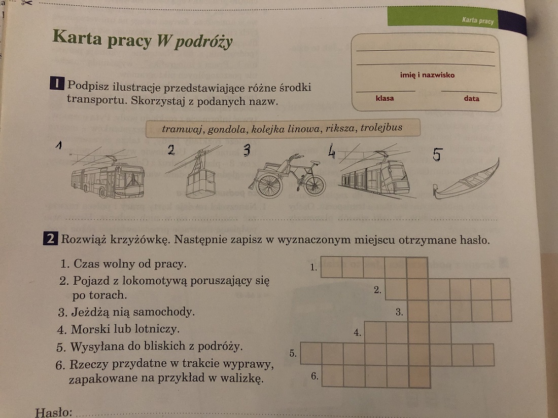 Sprawdzian Technika Klasa 4 Dzial 2 Nowa Era