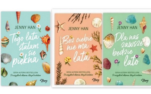 Tego lata stałam się piękna PAKIET LATO 1-3 Jenny Han (15498704683 Tego Lata Stalam Sie Piekna Ksiazka
