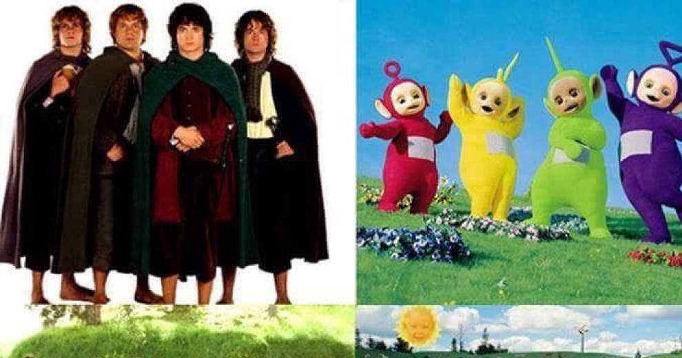 Teletubbies vs LOTR - Ministerstwo śmiesznych obrazków - KWEJK.pl Lord Of The Rings And Teletubbies