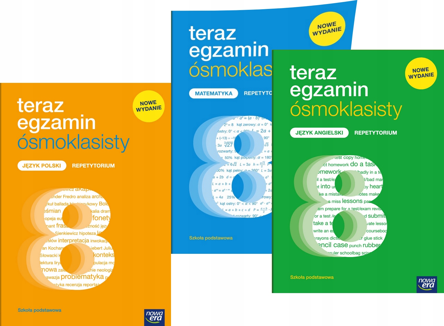 Teraz egzamin ósmoklasisty Repetytorium nowa era (12644380786 Repetytorium Osmoklasisty Cz1 Dzial1 Czlwowiek Gramma