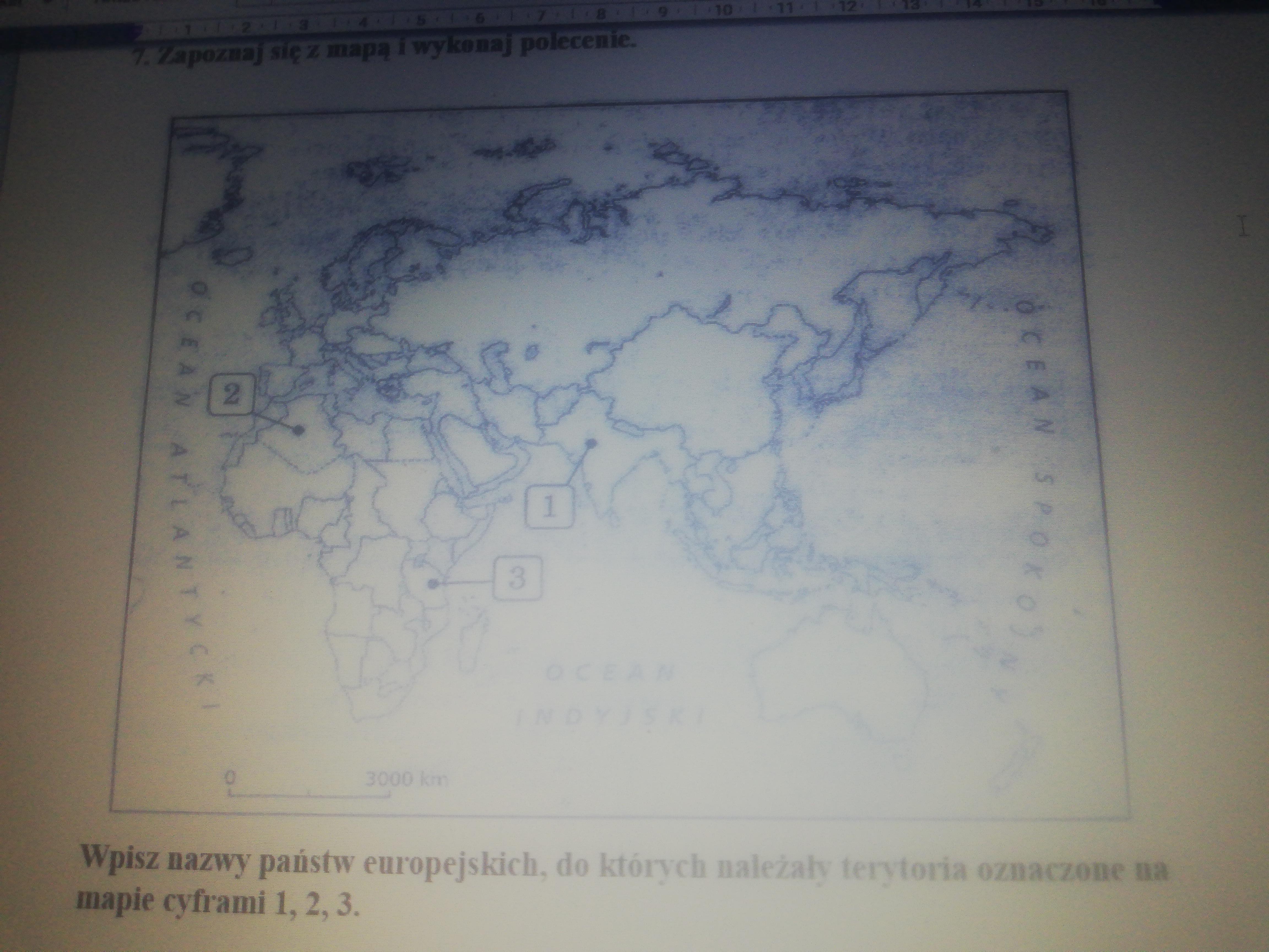 Tereny Oznaczone Na Mapie Cyframi 2 I 3 To