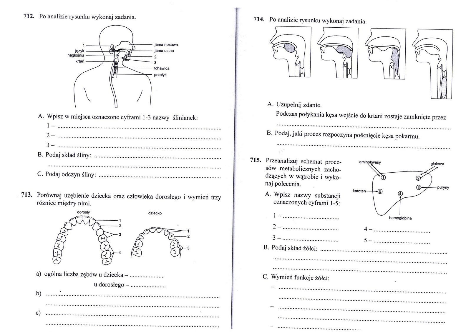 Test Z Biologii Klasa 7