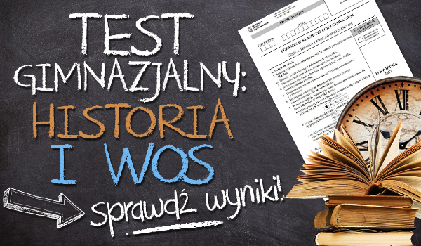 Test Gimnazjalny Historia I Wos 2017