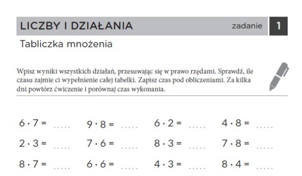 Test na czas: zadania matematyczne klasa 4 | sameQuizy Sprawdzian Z Matematyki Klasa 4 Rozdział 1 Nowa Era