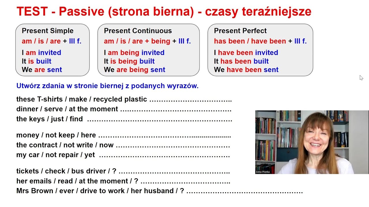 Strona Bierna Present Simple ćwiczenia