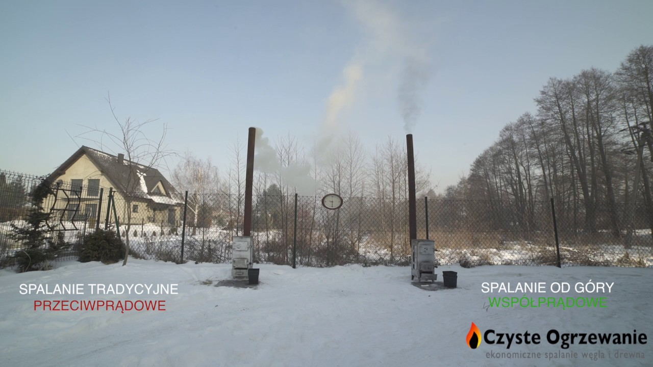 TEST SPALANIA WĘGLA METODĄ "TRADYCYJNĄ" ORAZ "OD GÓRY" - YouTube Wegla Produkt Spalania I Oddychania