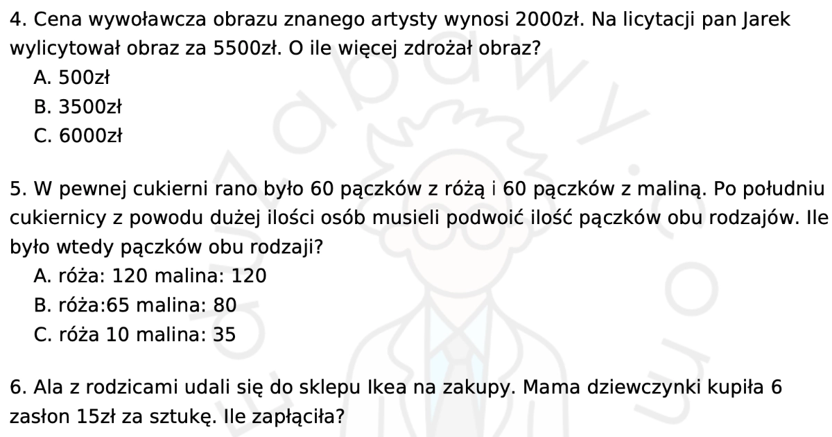 Test sprawdzający wiedzę matematyczną dla klas 3: PDF do druku Test Sprawdzajacy Do Rozdzialu 2 Matematyka