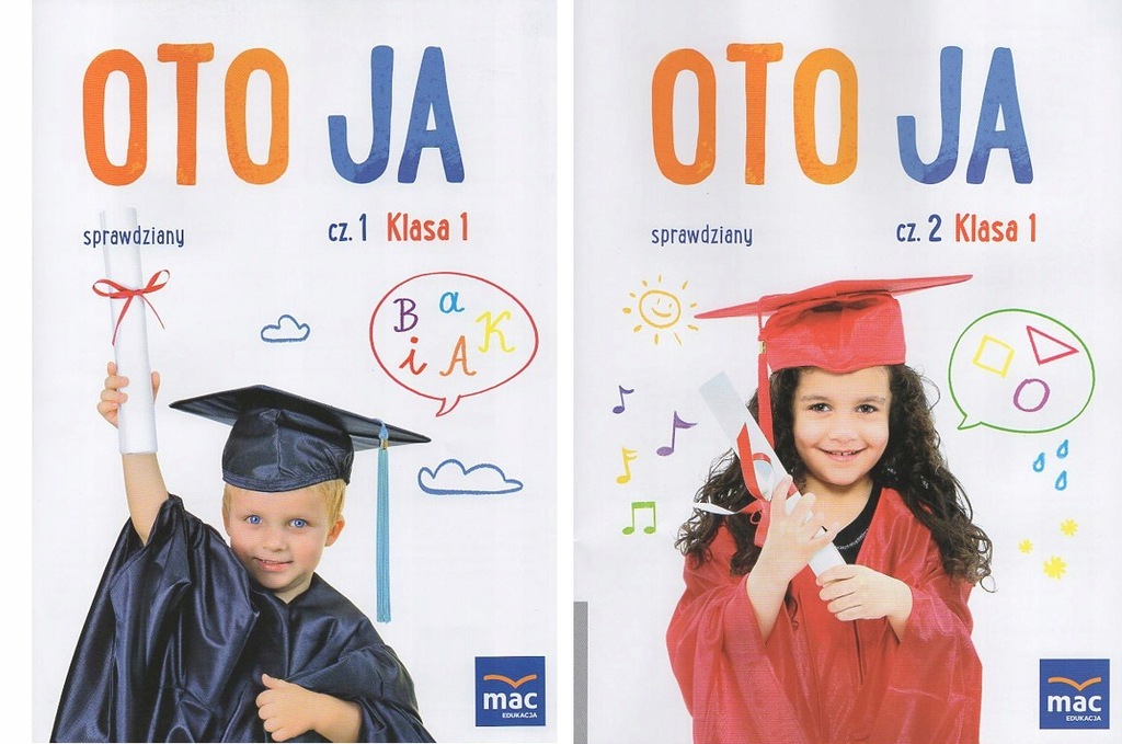 TEST Sprawdzian OTO JA kl. 1 sem. 1 i 2 na 2018/19 - 7532212661 Oto Ja Klasa 1 Podręcznik Matematyczno Przyrodnicze