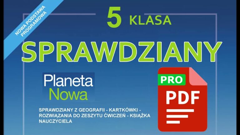 Test z geografii dla klasy 7, Dział 1 - gotowy do pobrania plik PDF Test Geografia Klasa 7