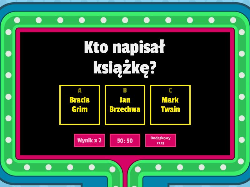 Test z lektury: Przygody Tomka Sawyera - TV žaidimo tipo viktorina Przygody Tomka Sawyera Test Z Odpowiedziami Pdf