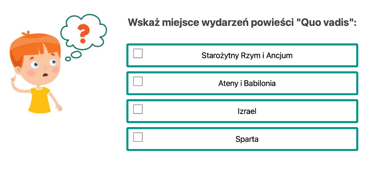 Quo Vadis Zadania Pytania Z Lektury
