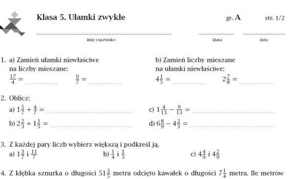 Podręcznik Do Matematyki Klasa 4 Matematyka Z Plusem Pdf