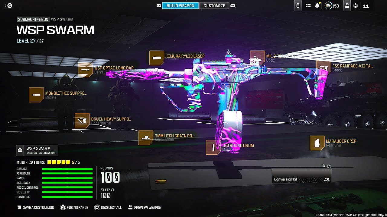 the BEST WSP SWARM Loadout in WARZONE 3! 😯 (Best WSP SWARM Class Setup Chociaż Bakterie Mają Wiele Wspólnych Cech Budowy