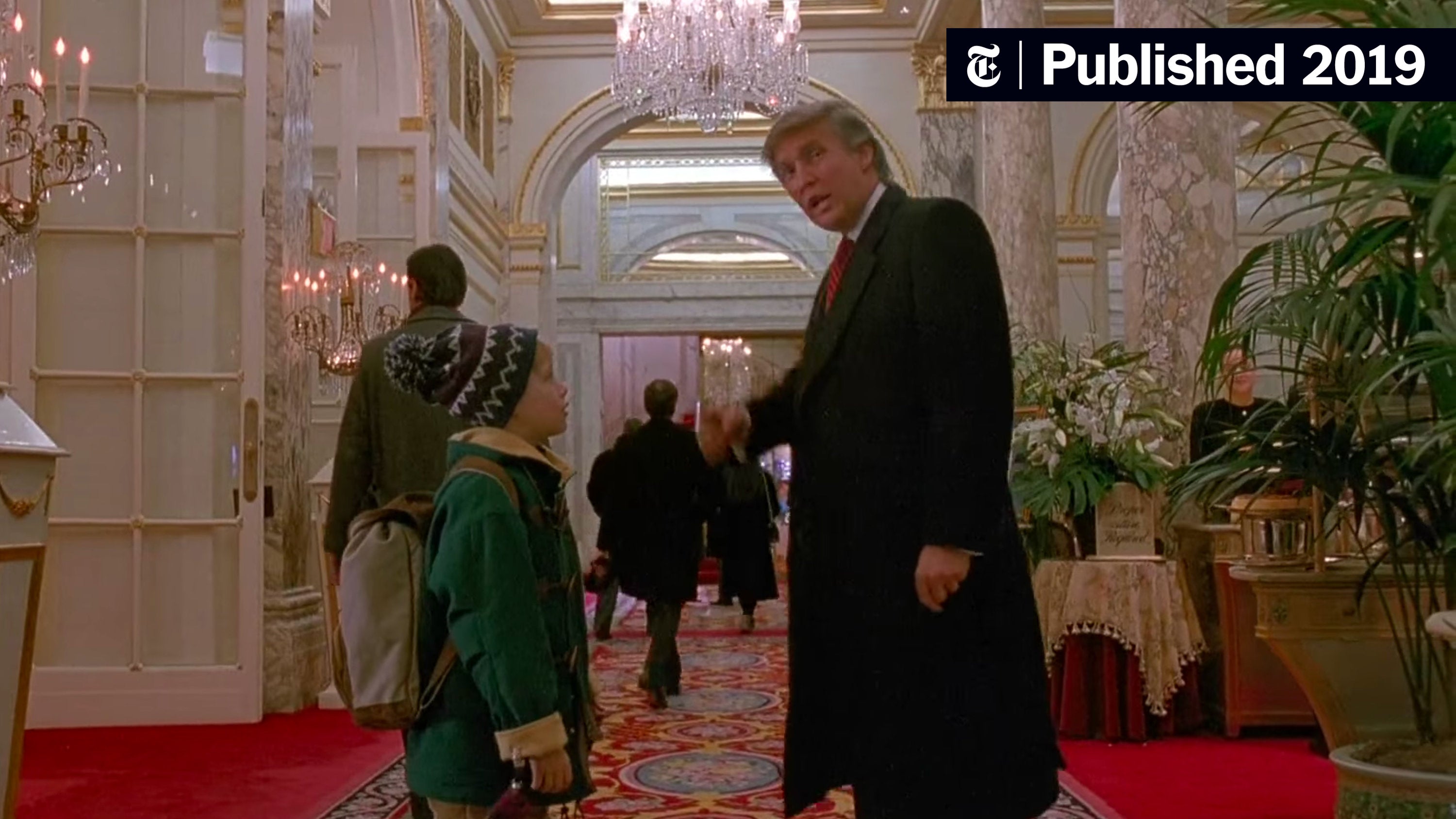 The CBC’s Cut of a Scene From ‘Home Alone 2’ Draws the Trumps’ Ire Trump W Kevin Sam W Nowym Jorku Youtube