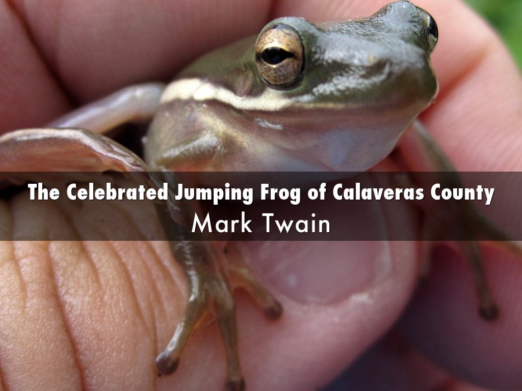 Celebrated Jumping Frog Of Calaveras County Pdf