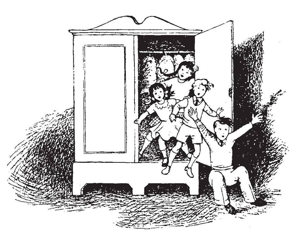 The Chronicles of Narnia Opowieści z Narnii | Narnia, Illustration Szafa Z Opowieści Z Narnii Rysunek