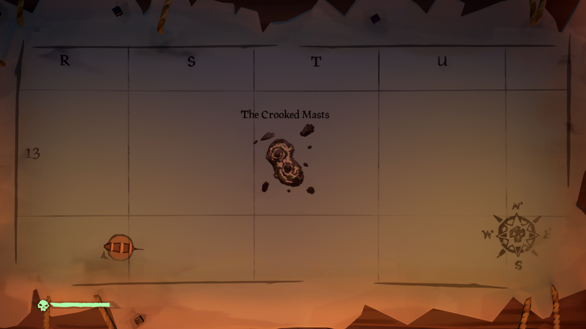 The Crooked Masts Sea Of Thieves
