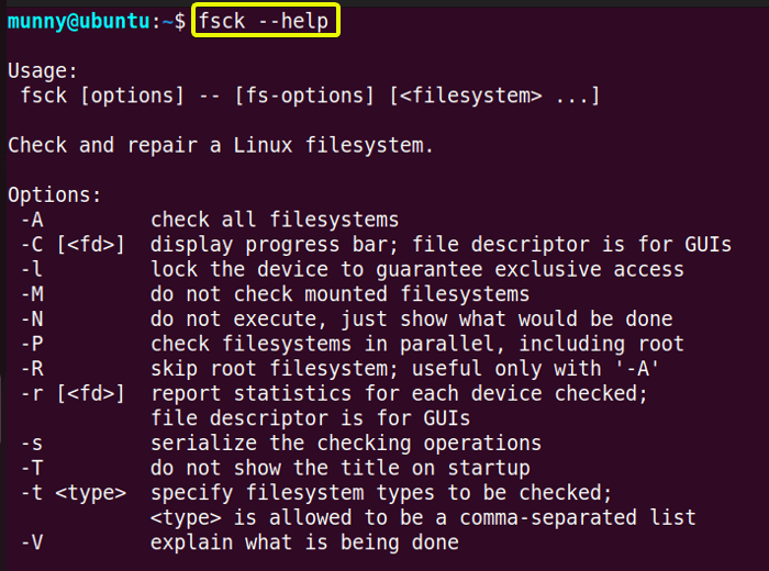 The “fsck” Command in Linux [7 Practical Examples] W Systemie Linux Program Fsck Pozwala Na