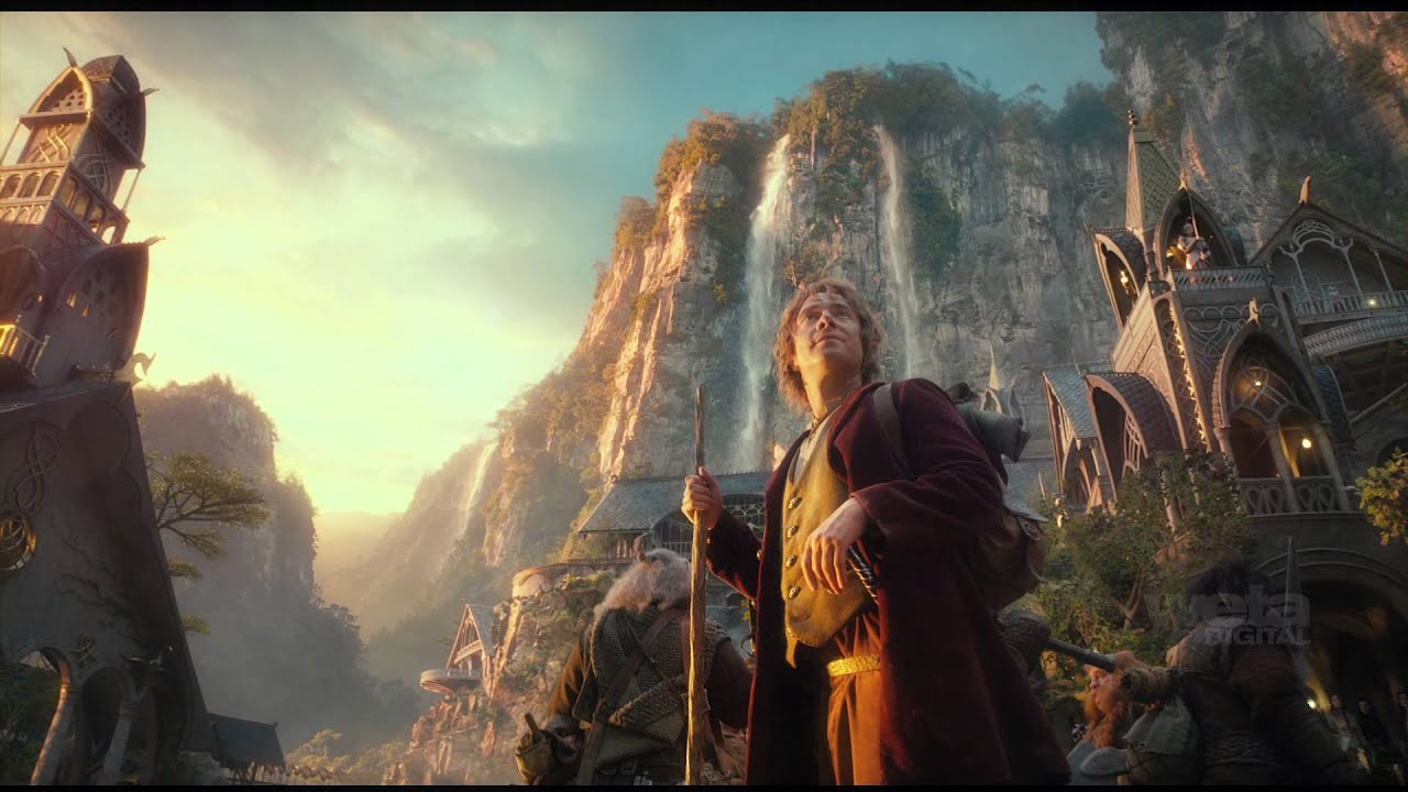 The Hobbit: An Unexpected Journey VFX | Breakdown - Rivendell | Weta Ile Było Krasnoludów W Hobbicie