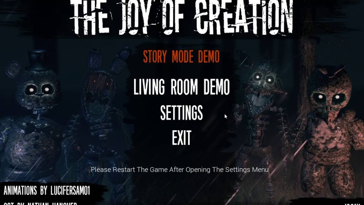 The Joy of Creation: Reborn (Story Mode Demo Gameplay) | No Commentary The Joy Of Creation Reborn Story Mode