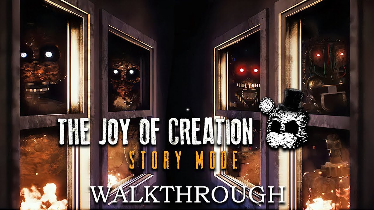 the joy of creation: story mode - YouTube He Joy Of Creation Story Mode
